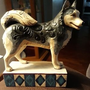 Jim Shore "Alaska" huskey figurine